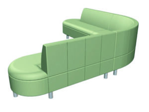 Souk Banquette Seating with Small Chase