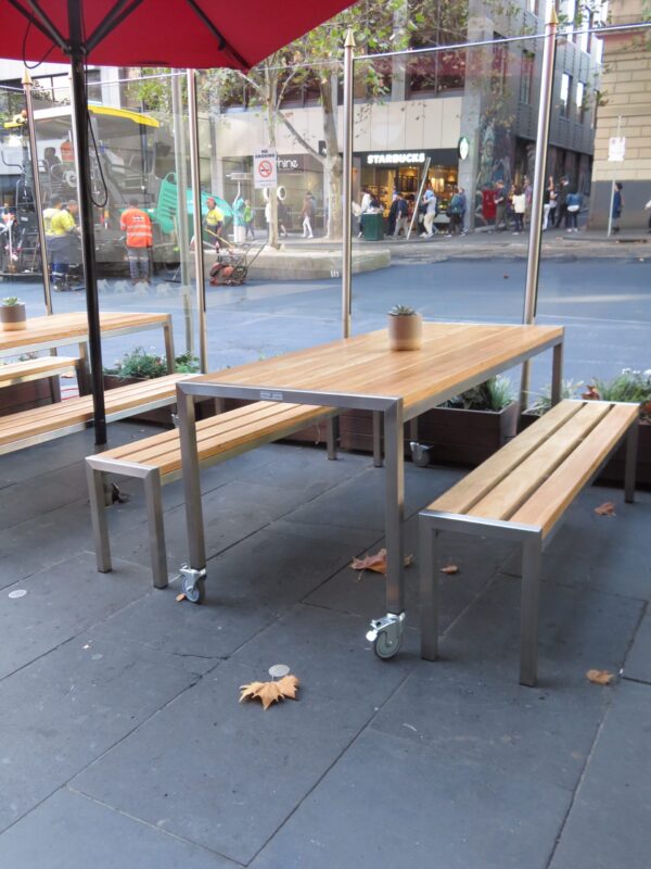 Stainless Steel Settings & Beer Rests - Image 3